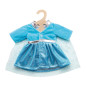 HELESS Doll Dress Ice Princess with Cape, 28-35 cm