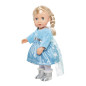 HELESS Doll Dress Ice Princess with Cape, 28-35 cm