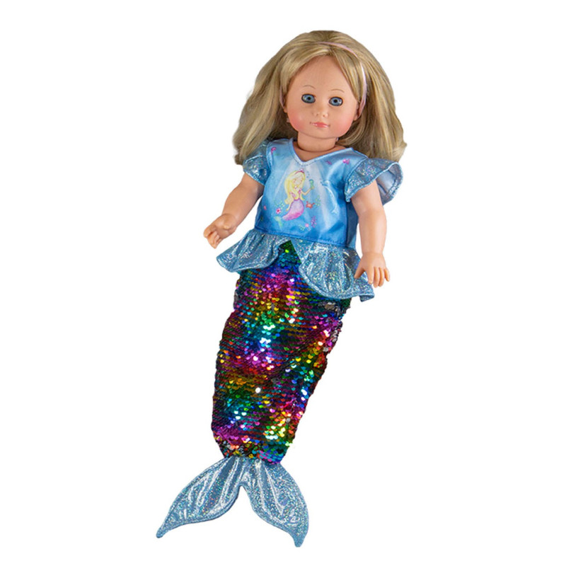 HELESS Doll dress Mermaid with Sequins, 28-35 cm