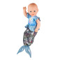HELESS Doll dress Mermaid with Sequins, 28-35 cm