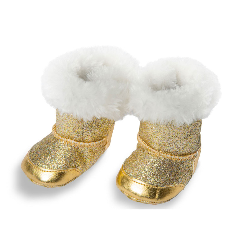 HELESS Doll shoes Gold, 35-45 cm