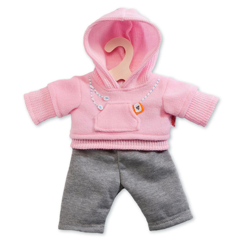 HELESS Doll Jogging Outfit-pink, 28-33 cm