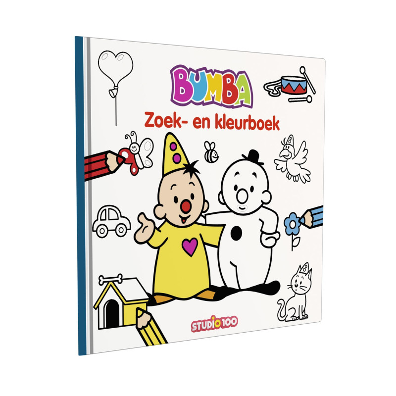 STUDIO 100 Bumba Search and Coloring Book