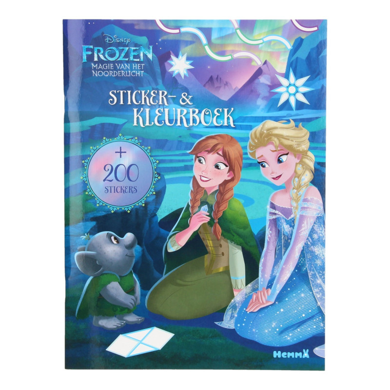 Disney Frozen Sticker and Coloring Book