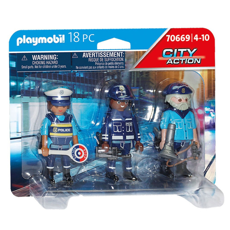 Playmobil City Action 70669 Equipe de policiers