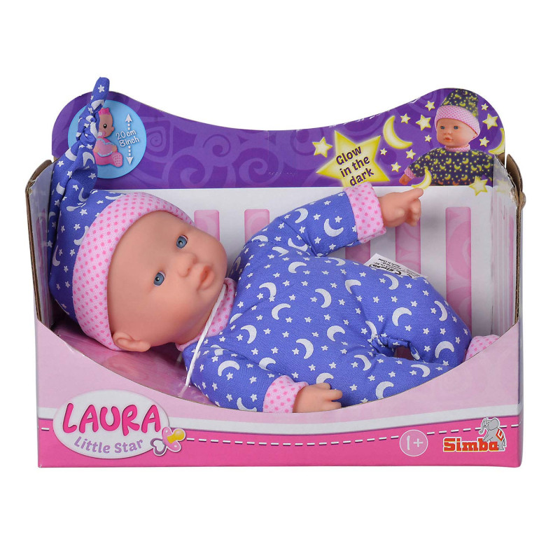 SIMBA Laura Little Star Baby Doll Glow in the Dark