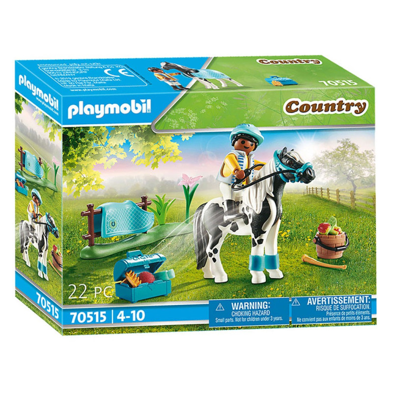 Playmobil Country 70515 Cavalier et poney Lewitzer