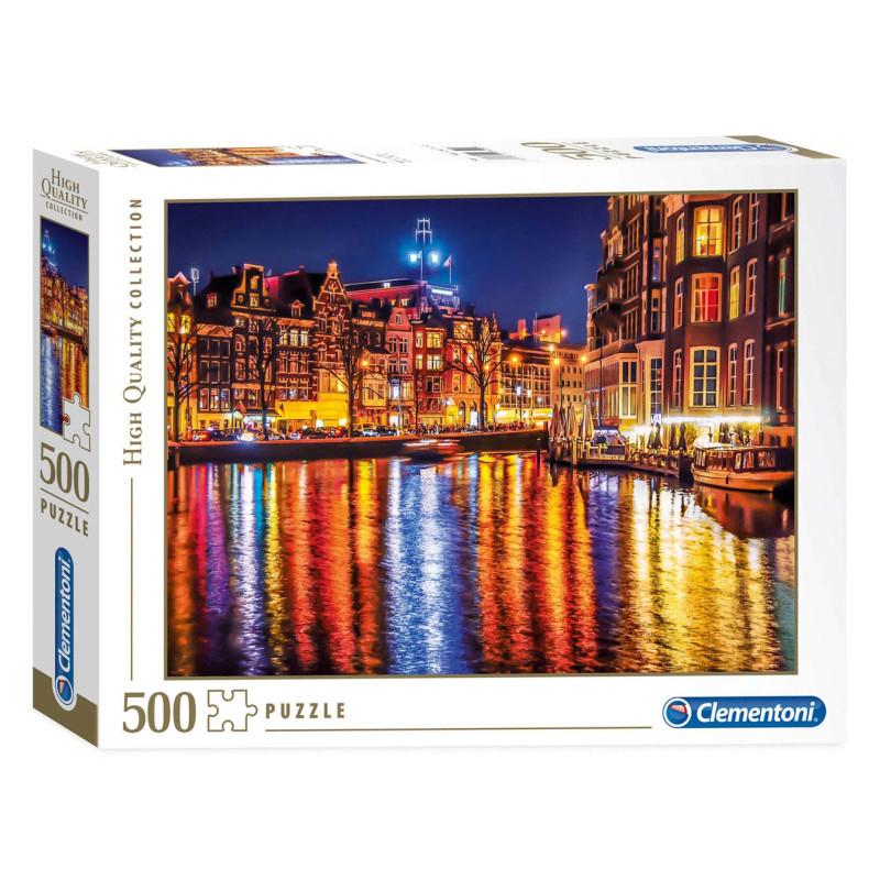 Clementoni Puzzle Amsterdam 500 pièces