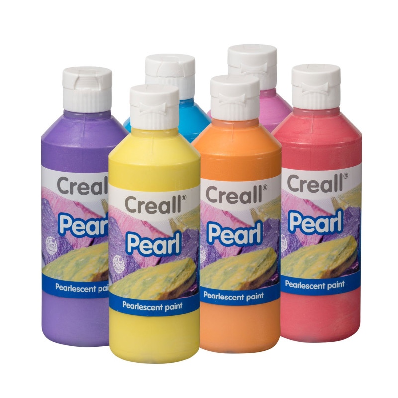 Creall Pearlescent paint, 6x250ml