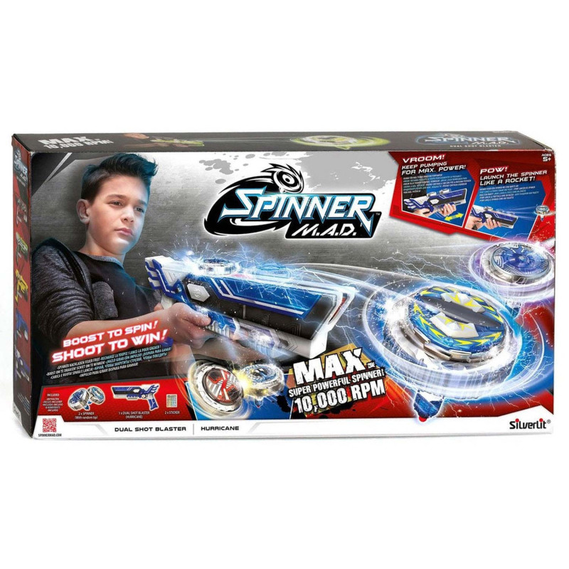 SILVERLIT Spinner MAD Dual Shot Blaster