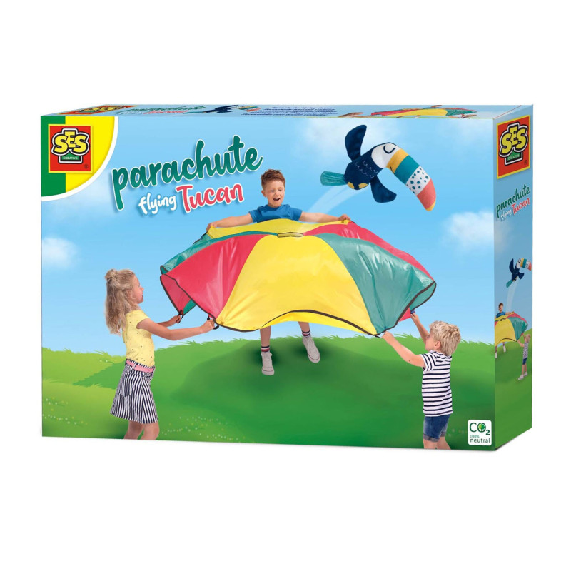 SES Parachute toucan volant