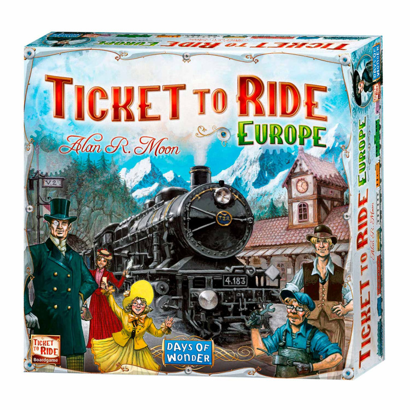 ASMODEE Ticket to Ride Europe Board Game