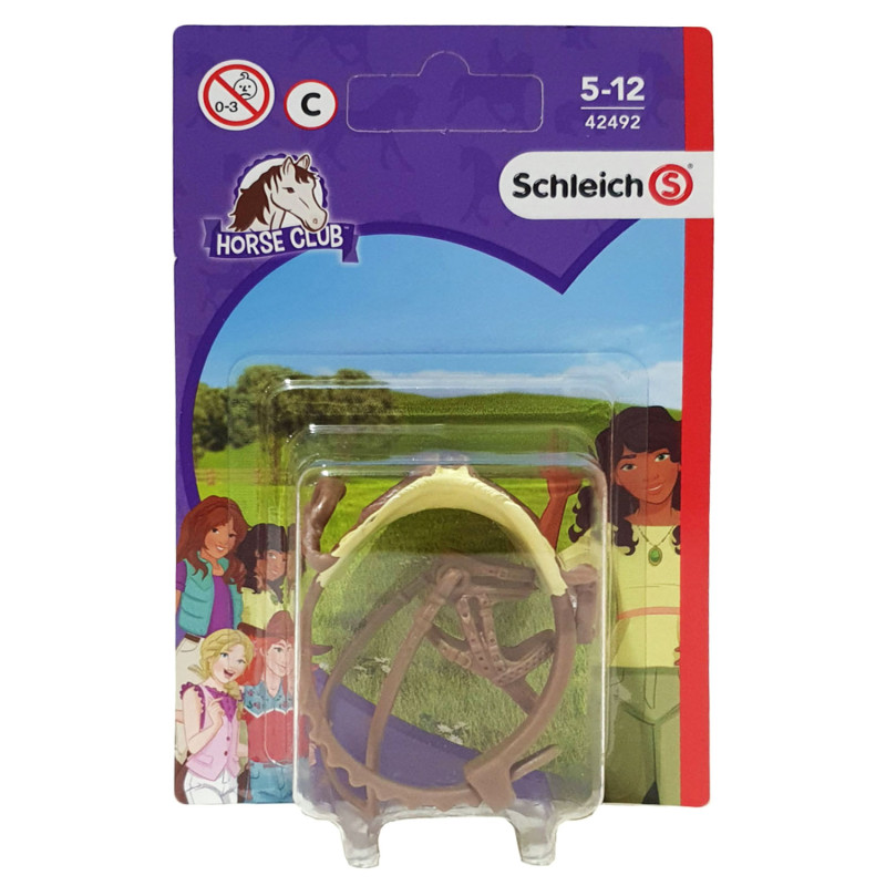 Schleich Horse Club Saddle and Halter Sarah and Mystery