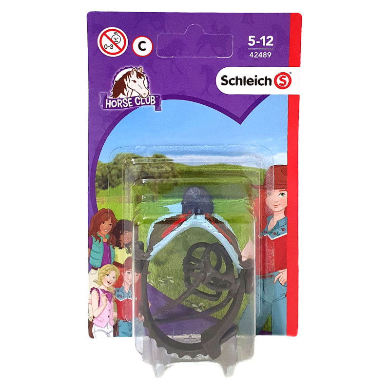 Schleich Horse Club Saddle and Halter Hannah and Cayenne