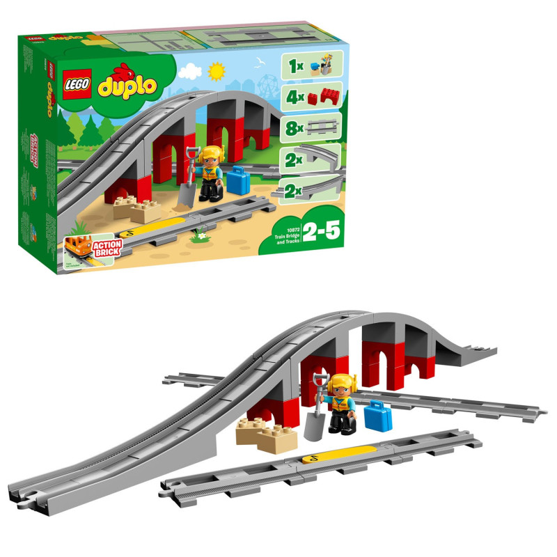 LEGO DUPLO 10872 Railway bridge and Rails