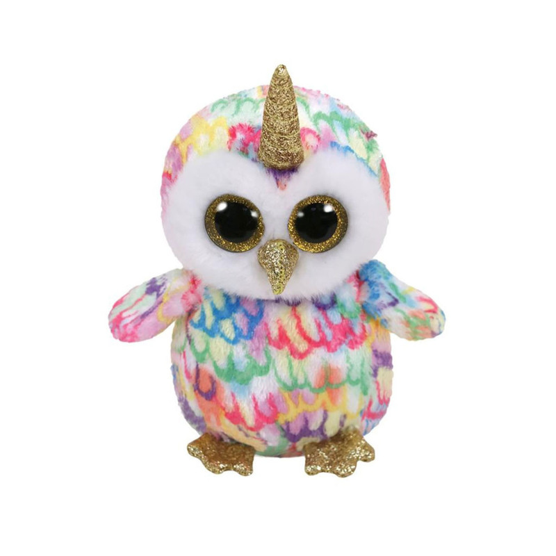 ASMODEE Ty Beanie Boo& 39 s Enchanted Owl, 15cm