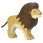 Figurine Holztiger Lion