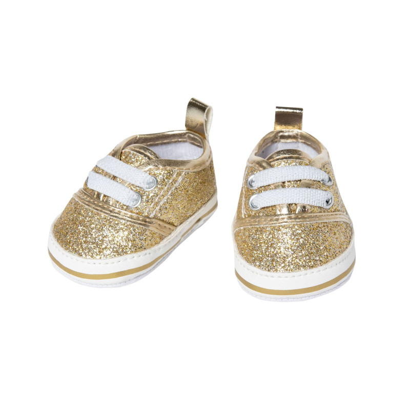 Heless - Doll sneakers Glitter Gold, 38-45 cm 146
