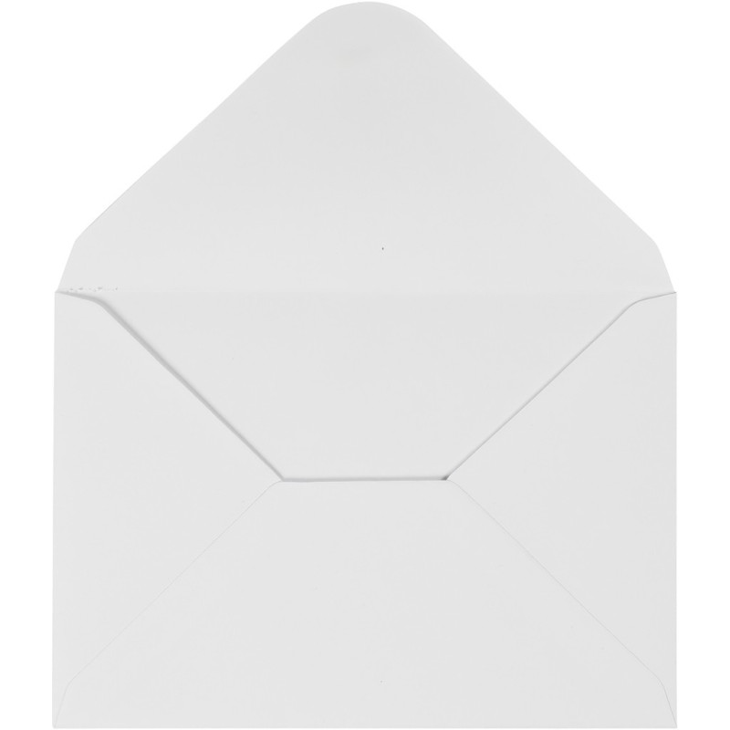 Creativ Company - Envelope White 110gr, 10pcs. 217011