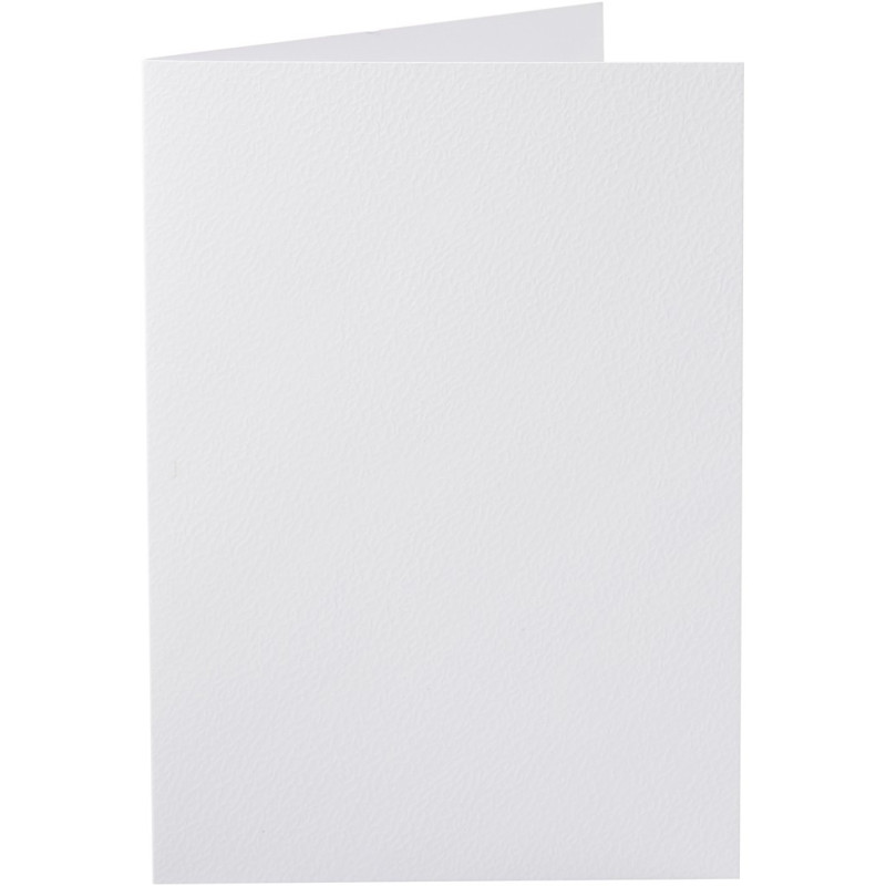 Creativ Company - Cards White 225gr, 10pcs. 216011