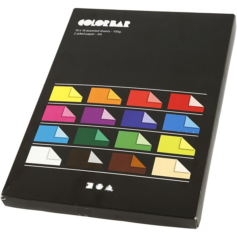 Creativ Company - Color Bar Paper Color, 160 Sheets 25337