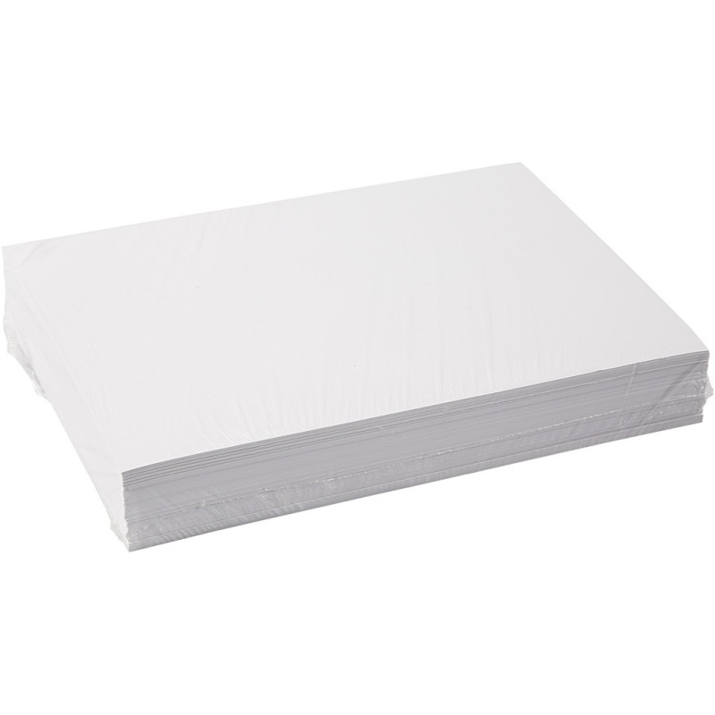 Creativ Company - Drawing Paper White A4 130gr, 250 Sheets 23502