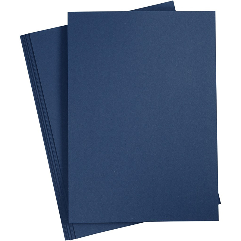 Creativ Company - Paper Blue A4 110gr, 20pcs. 218014