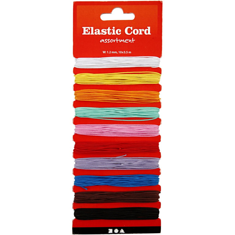Creativ Company - Elastic Color Thickness 1mm, 10x3.5m 410500