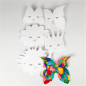 Creativ Company - Fantasy masks White, 5pcs. 592600