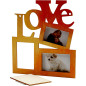 Creativ Company - Photo Frame Love Wood 574750