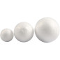 Creativ Company - Balls White 20-30-40mm, 12pcs. 54305