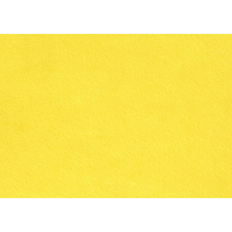 Creativ Company - Hobby Felt Yellow A4, 10 Sheets 45504