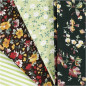 Creativ Company - Patchwork Fabric Green 45x55cm, 4pcs. 441831