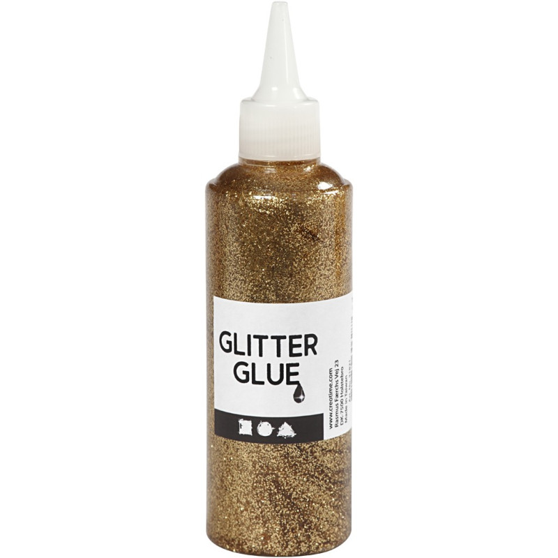 Creativ Company - Glitter glue Gold, 118ml 31821