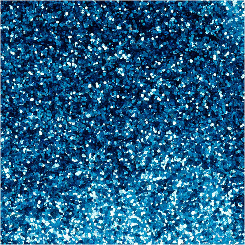 Creativ Company - Organic Glitter Blue, 10gr 284365