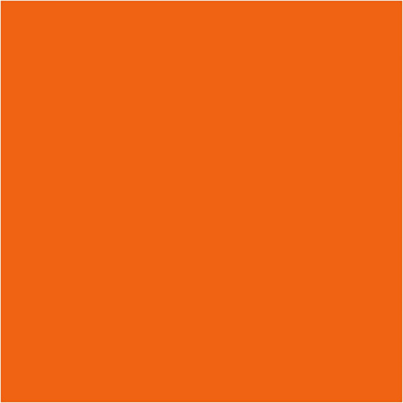 Creativ Company - EVA Foam Sheets Orange, A4pc. 79045