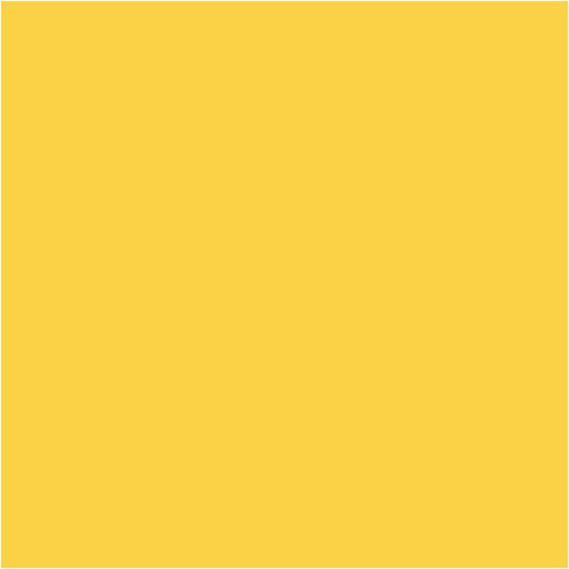 Creativ Company - EVA Foam Sheets Yellow A4, 10pcs. 79043