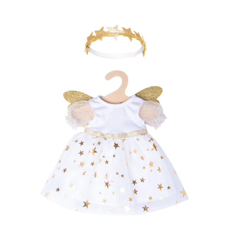 Heless - Doll dress Angel with Stars, 28-35 cm 1152