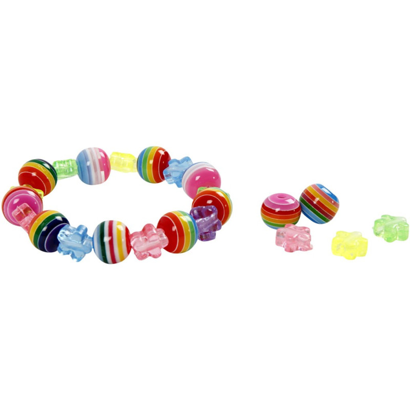 Creativ Company - Beads Rainbow Multi Mix 699841