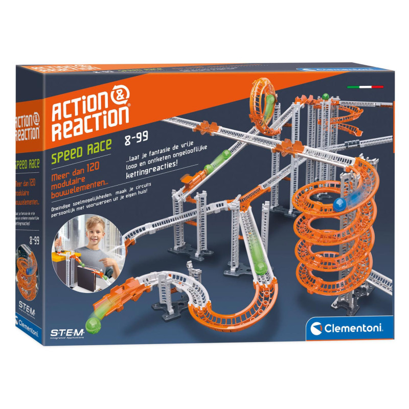 Clementoni Action & Reaction - Rise and Speed 56021