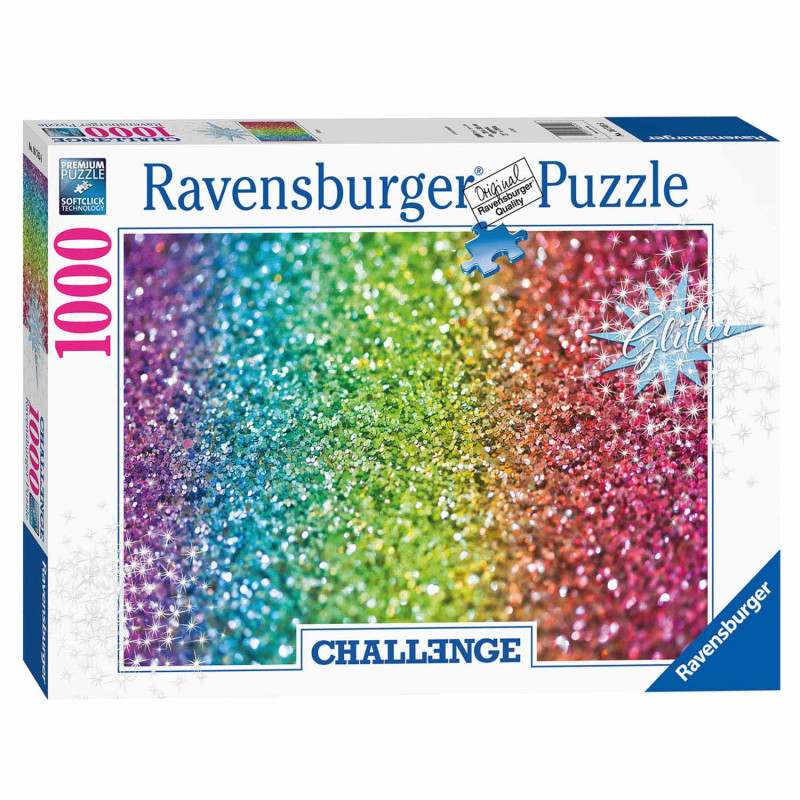 Ravensburger - Challenge Puzzle Paillettes 1000 pièces