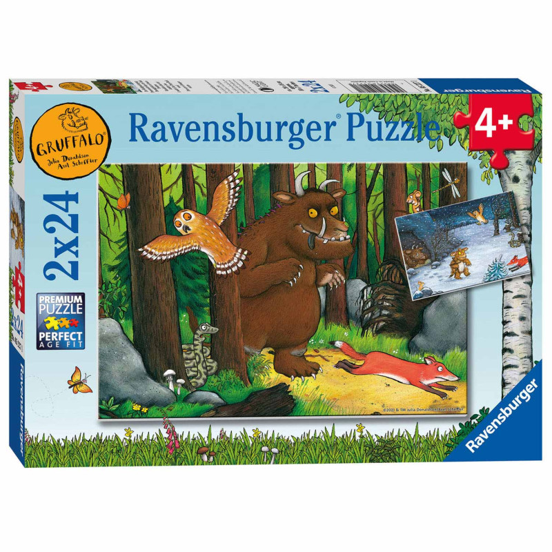 Ravensburger - The Gruffalo Puzzle, 2x24pcs. 052271