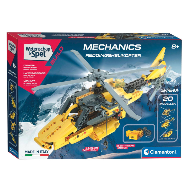 Clementoni Science & Game Mechanics - Rescue Helicopter 56023