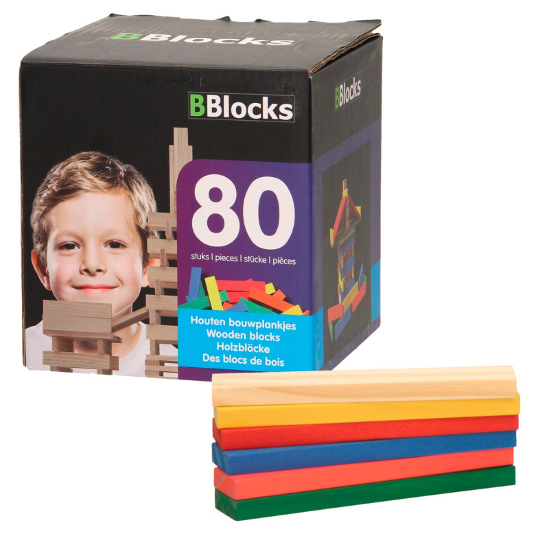 BBlocks - Bblocks Building boards Color, 80dlg. BBL80-N
