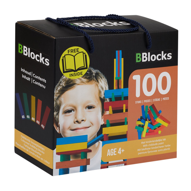 BBlocks Building boards Color, 100 pcs. BBL100KL-N2