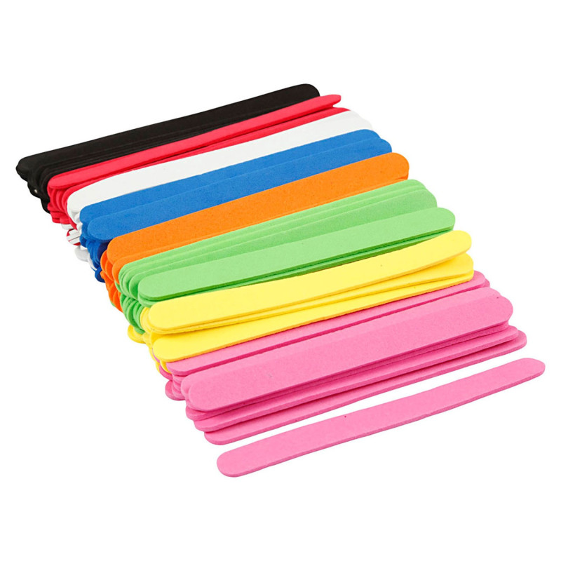 Creativ Company - EVA Foam Popsicle Sticks Color, 120pcs. 790590
