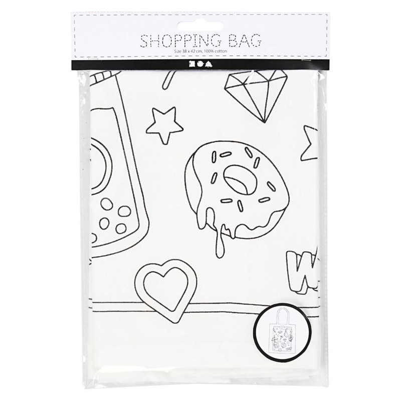 Creativ Company - Shoulder Bag with Print 499908