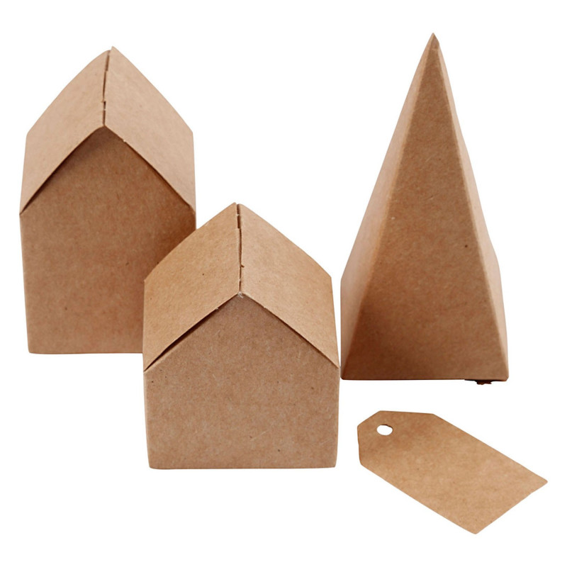 Creativ Company - Houses and Trees Cardboard Set 29040