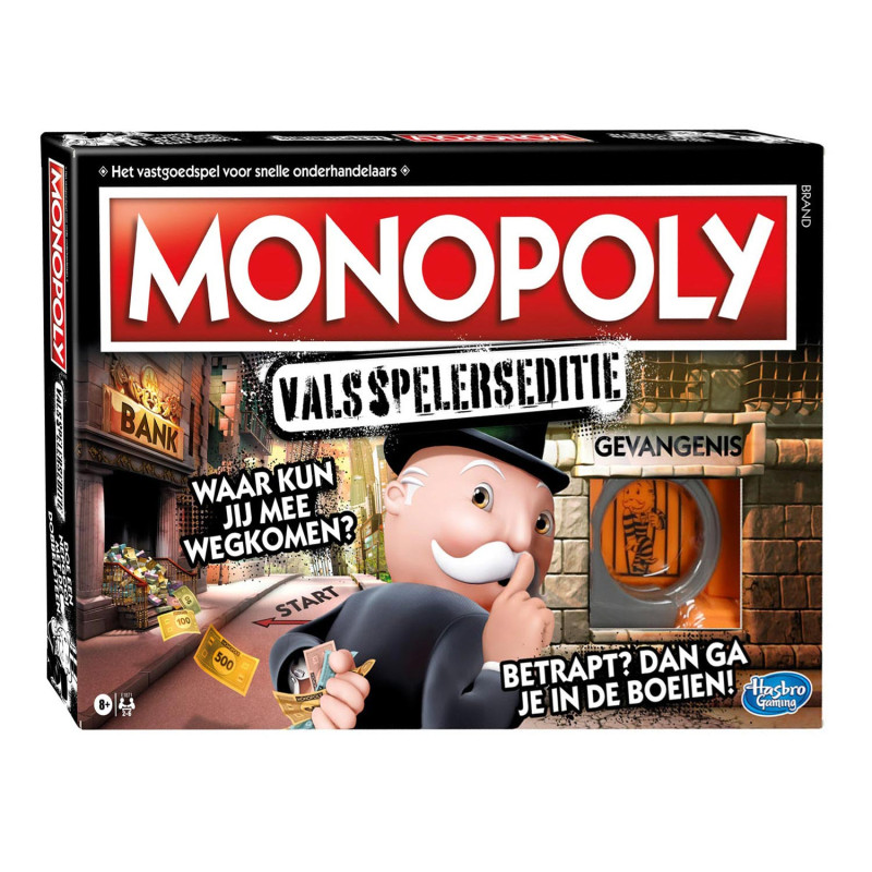 Hasbro - Monopoly Cheaters Dutch Edition E1871104