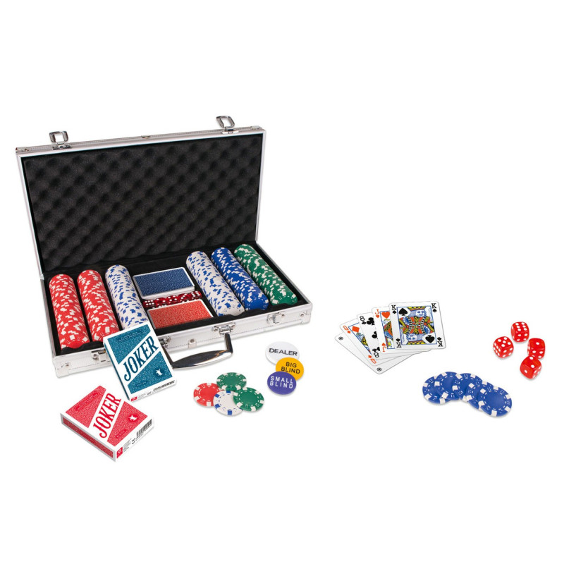Cartamundi - Joker Poker Set in Aluminum Case 106010337